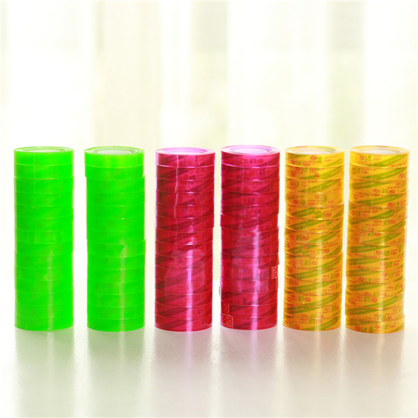 彩色荧光文具胶